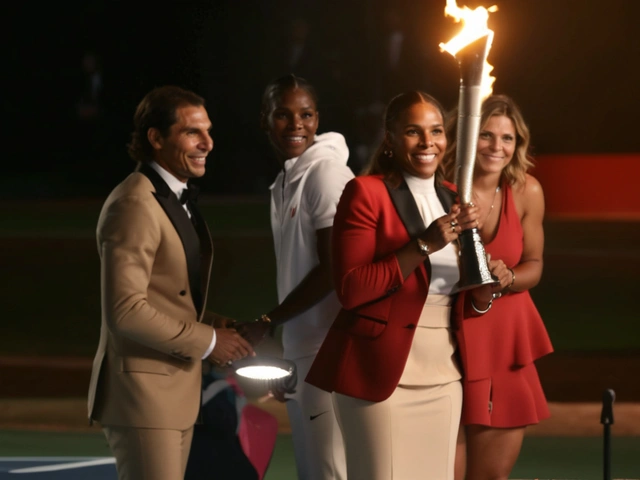 Tênis Brilha na Cerimônia de Abertura dos Jogos de Paris 2024: Nadal, Serena, Mauresmo e Gauff Encantam