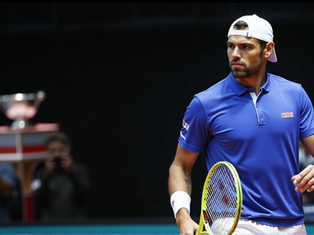 Matteo Berrettini brilha em vitória sobre João Fonseca na Copa Davis em Bolonha