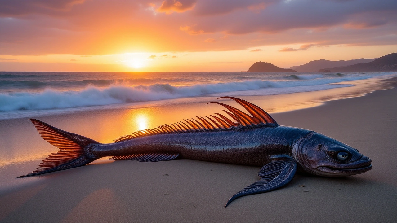 Raro Peixe-Lança Suscita Fascínio e Mitos na Costa da Califórnia