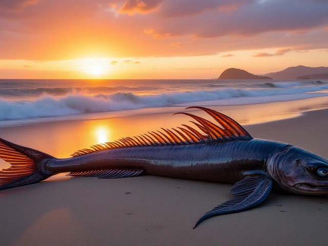 Raro Peixe-Lança Suscita Fascínio e Mitos na Costa da Califórnia